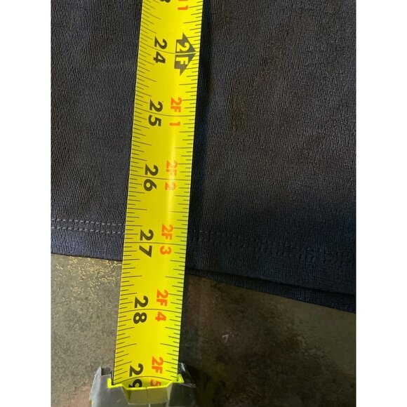 Chicos Travelers Blue Black Asymmetrical Hem Flowing Pullover Top Sz XL - Picture 8 of 8